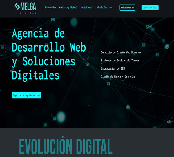 pagina de agencia de marketing digital